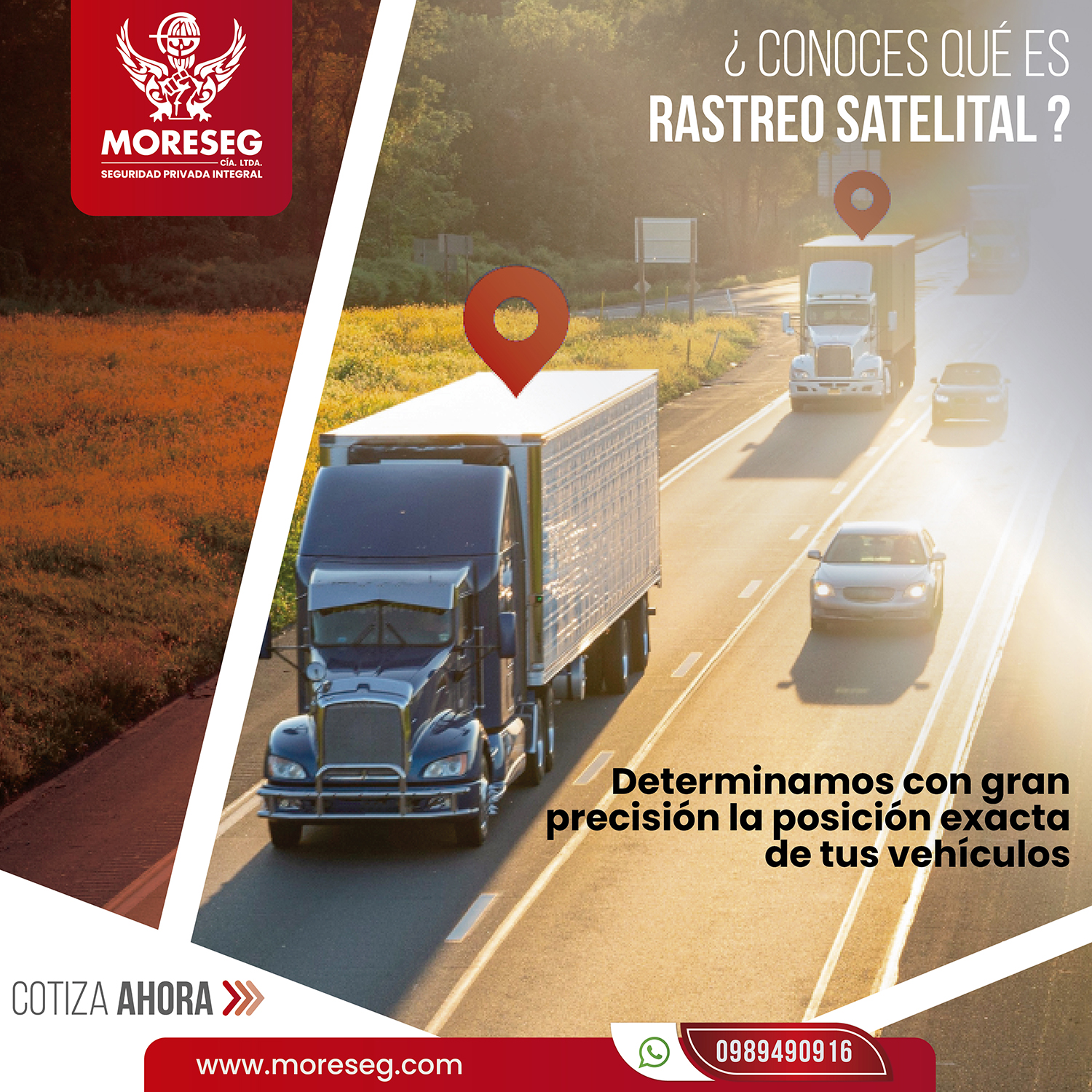 Localizador Gps Para Flotas Moreseg Cia Ltda